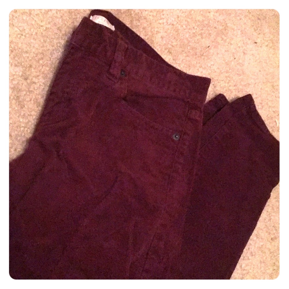 Jcrew corduroy pants size 26
